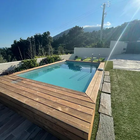 Rez De Piscine Privee Chauffee Pascialella De Muratello Vue Mer Apartment Porto-Vecchio (Corsica)